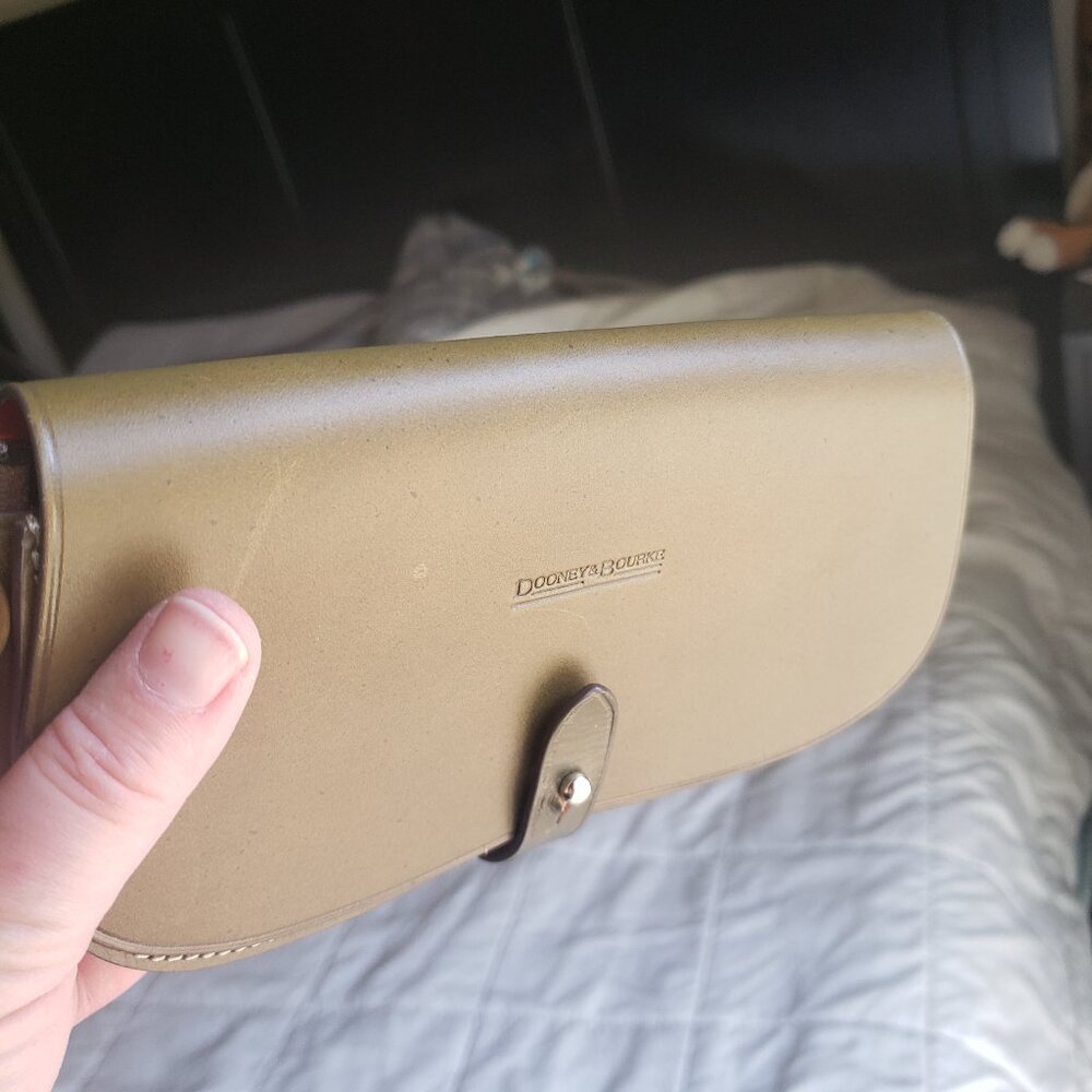 Dooney & Bourke Alto Olive Clutch Wristlet